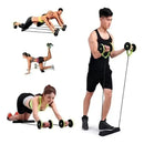 Rueda Abdominal Revoflex Para Ejercicios Con Ruedas Deslizan