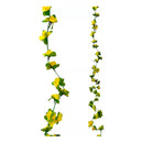 Rosas Artificiales Guirnalda Para Colgar Pack De 2