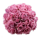 Rosas Decorativo Artificial Ramo Para Decoración