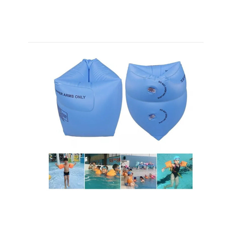 Flotador Manga De Aire Inflable Niños Natación Brazo Adulto
