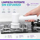 Cepillo Eléctrico Magic Brush 5 En 1 Recargable Usb Blanco