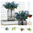 Bayas Ramas Flores Artificiales  Berry Tallos Frondoso
