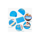 Tapete Lamina Base De Silicona 30x25 Para Horno Fondant Repo Azul Claro