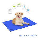 Cama Refrigerante Xxl Gel Manta Refrescante Gigante Azul