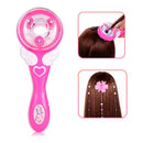 Trenzador Automático De Cabello Rosa Niñas Moda De Belleza
