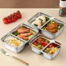 X2 Recipiente Hermético 1.8l Acero Inoxidable Lunch Box Coci