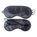 Antifaz Para Dormir Ajustable De Poliéster Lavable Negro