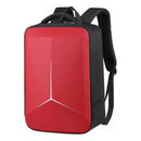Mochila Escolar Antirrobo Thek Notebook 15-17 Pulgadas Usb Roja Rojo Liso