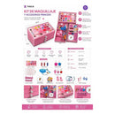 Kit Maquillaje Infantil Theck Princess Con Accesorios