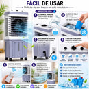 Enfriador De Aire Theck 45l 220w Con Control Remoto Blanco