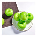 Pack 5 Manzanas Artificiales Fruta Sintética Decoración