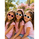 Pack 12 Anteojos Surtidos Niña Lentes Gafas De Sol Infantil Vintage Rosa Y Blanco Negro
