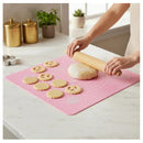 Tapete Lamina Base De Silicona 30x25 Para Horno Fondant Repo Azul Claro