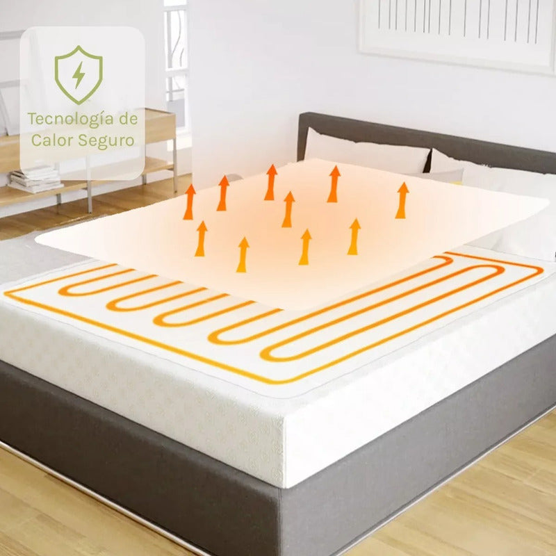 Calienta Cama Electrico 1 Plaza Invierno 220v