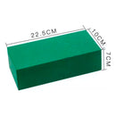 Pack 10 Bloque Espuma Esponja Para Arreglo Floral Verde