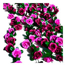 Rosas Artificiales Guirnalda Para Colgar Pack De 2