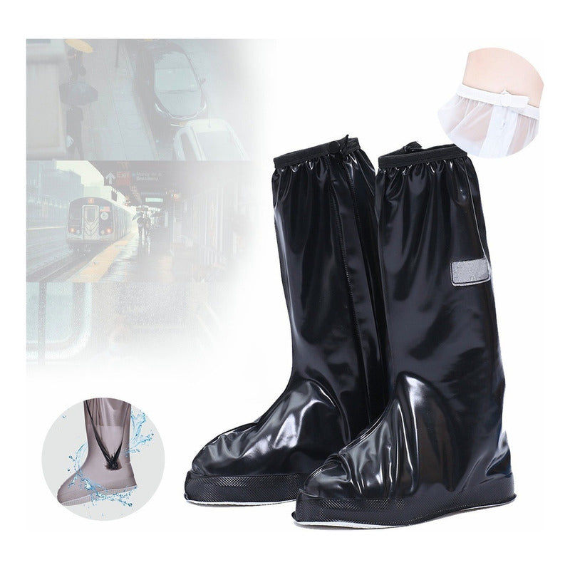 Botas Impermeables Cubre Zapatos Impermeables Para Lluvia