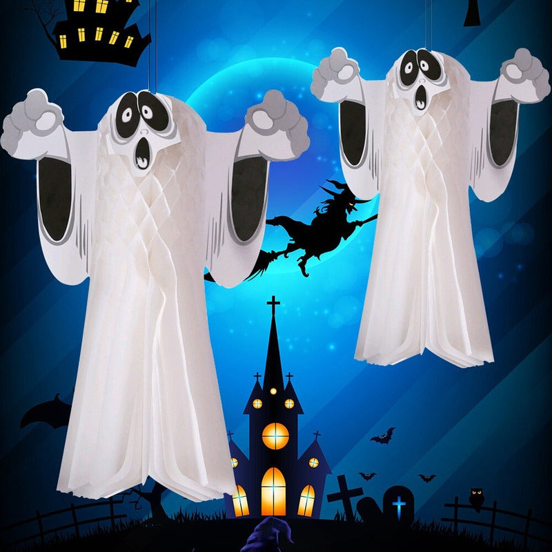 Fantasma De Papel Hallowen Decoracion Ocasiones