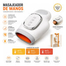 Masajeador De Manos Con Compresión De Aire Calor Caliente Blanco
