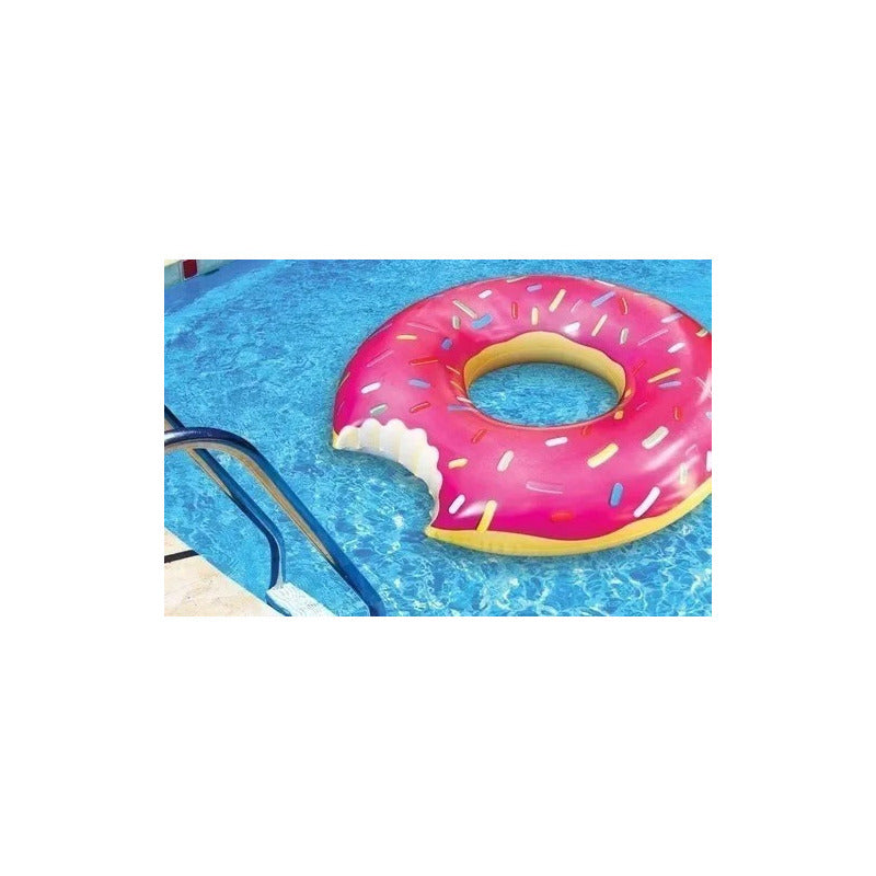 Flotador Inflable Diseño Donut  90cm Piscina Inflables