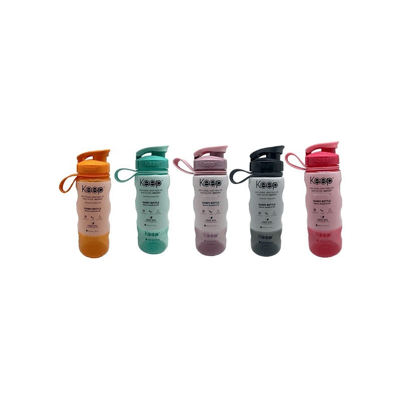 Botella Sport 800ml Colores Keep Gimnasio Gym Deporte Color Violeta