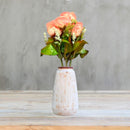 Ramo Rosas Peonias Flores Artificiales Decoración