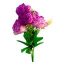 Peonías Artificiales Flor De Seda Ramo De Peonía Flores Deco