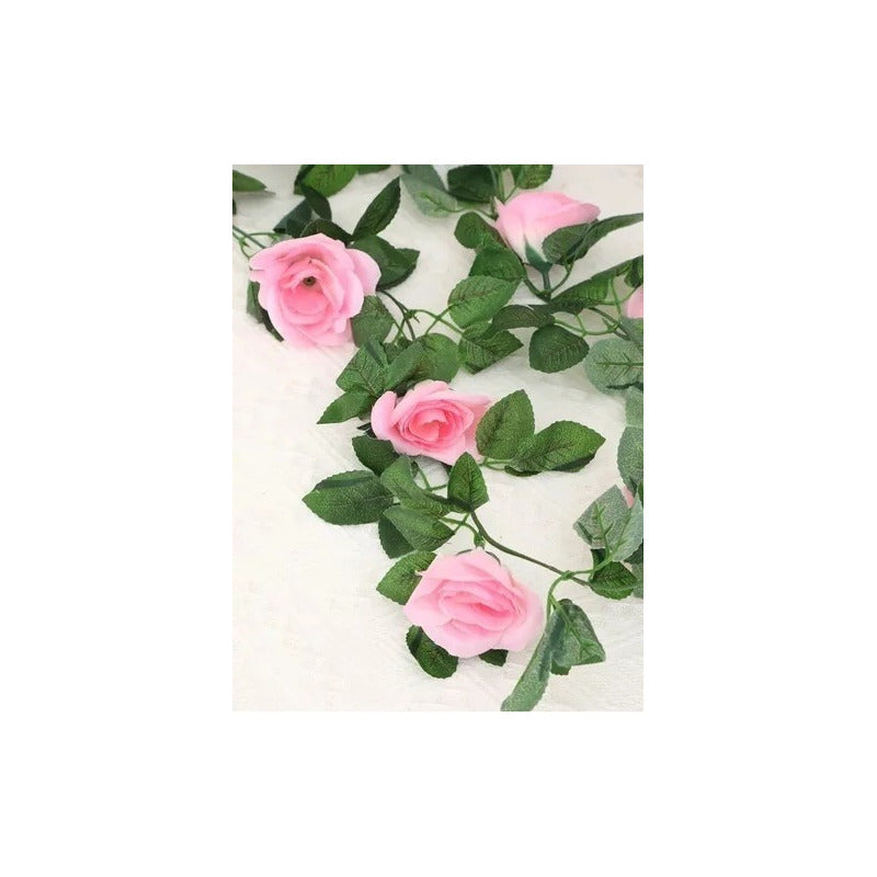 Enredaderas De Rosas Artificiales, Rosas Decoracion