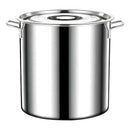 Olla Acero Inoxidable 12 Litros 25x26 Cocina Profesional Plateado