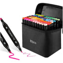 Marcadores Doble Punta Touchfive Original 80 Pcs