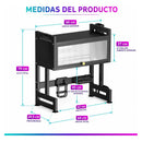 Organizador Sobre Lavaplatos Escurridor Cocina 66cm Negro