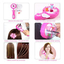 Trenzador Automático De Cabello Rosa Niñas Moda De Belleza