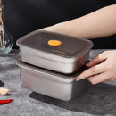 X3 Recipientes Herméticos Acero Inoxidable 1.9l Cocina