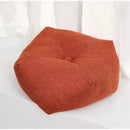 Cojin Puff Piso 45x45cm Acolchado Decorativo Hogar Verde