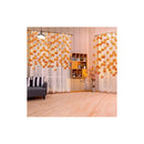 Pack 12 Tiras Planta Artificial Enrredadera 2.1m Decoración Naranja