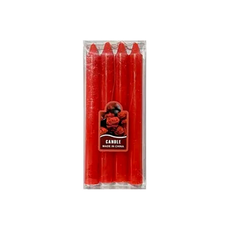 Velas Lisas Pack De 4 Velas, Con Aroma