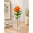 Vara De Lirio Artificial Ecodeco Decoracion Para Espacios Naranja