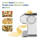 Maquina Para Hacer Pastas Caseras Fideos Acero Color Gris Gris