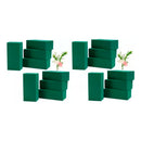 Pack 10 Bloque Espuma Esponja Para Arreglo Floral Verde