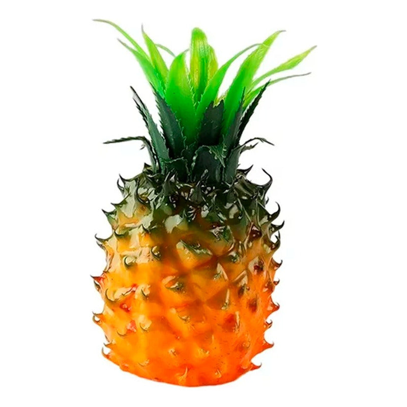Fruta Piña Artificial Sintética Decoración Bodegón