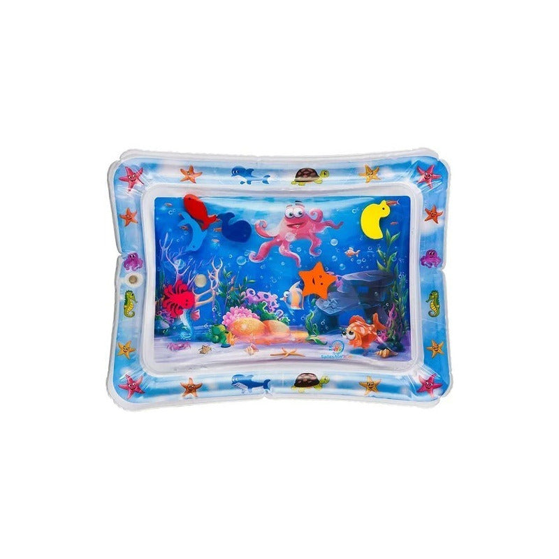 Alfombra De Agua Inflable Sensorial Para Bebe Cojin