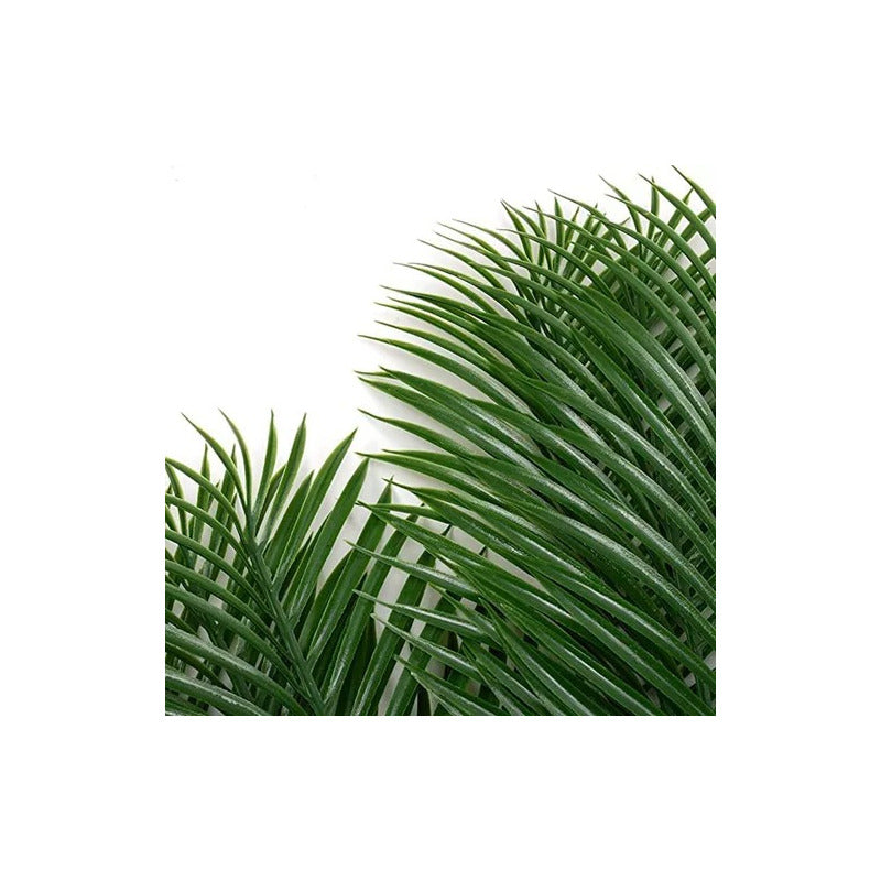 Pack 10 Hojas De Palmera Y Mosntera Artificial Decoracion