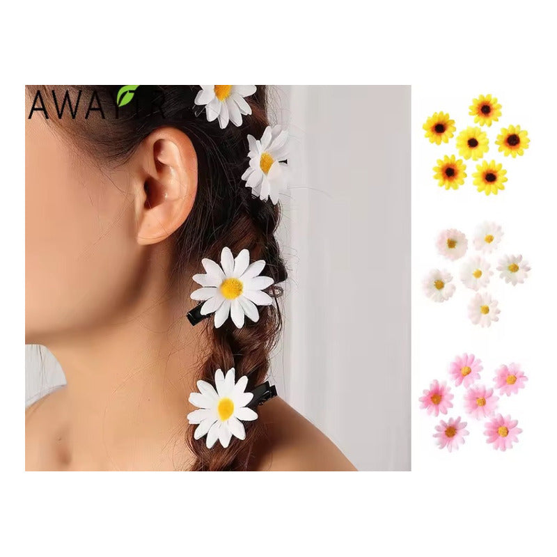 100 Piezas Cabezas De Flores Artificiales Para Manualidades