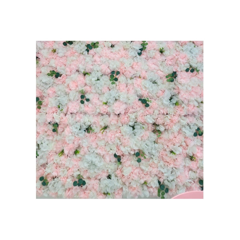 Flores Artificiales Oweru Pared,guirnalda Panel Polvo Fruta