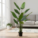 Planta Artificial De Ave Del Paraíso 21 .0 Mt Palma De Viaj Verde