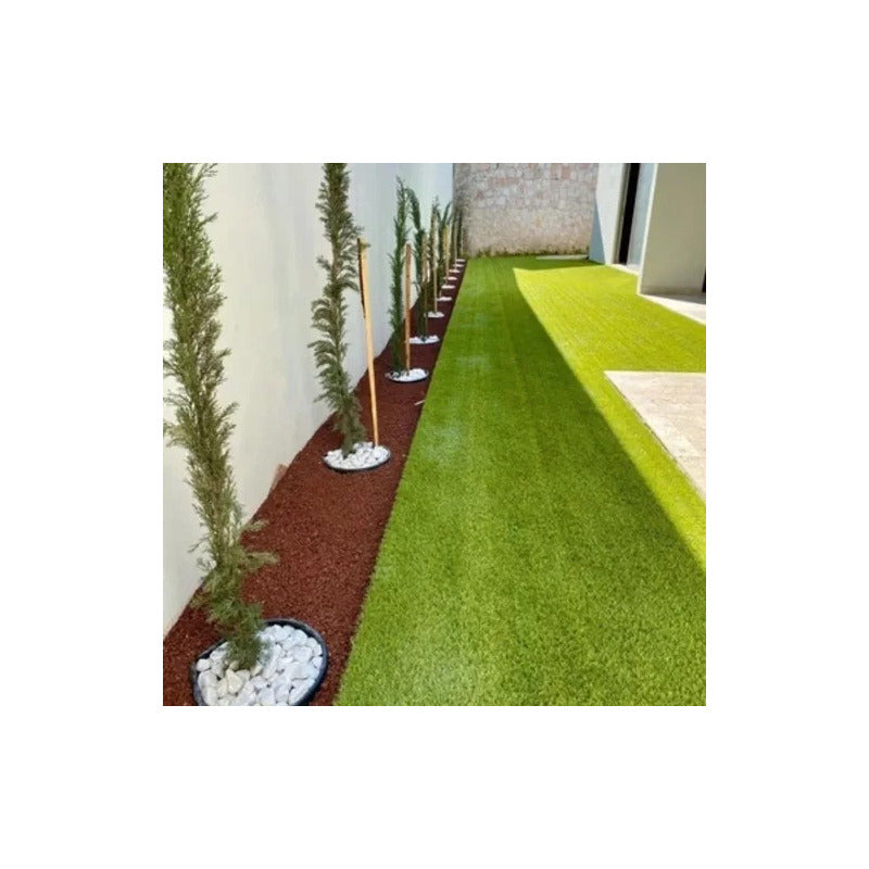 Pasto Sintético Eco & Deco Rollo 3mt De Largo Color Verde Medio