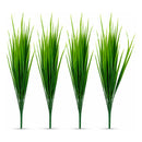 Pack De 4 Hierbas Planta Artificial Follaje Jardin Ecodeco Verde