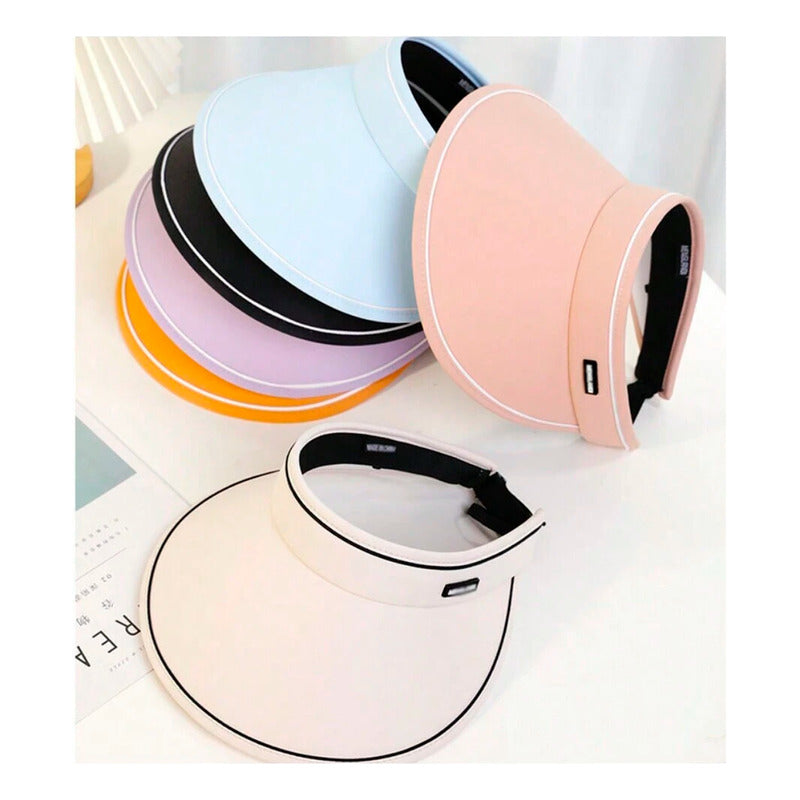 Visera Para Mujer, Sombrero De Verano Gorra De Playa Mar