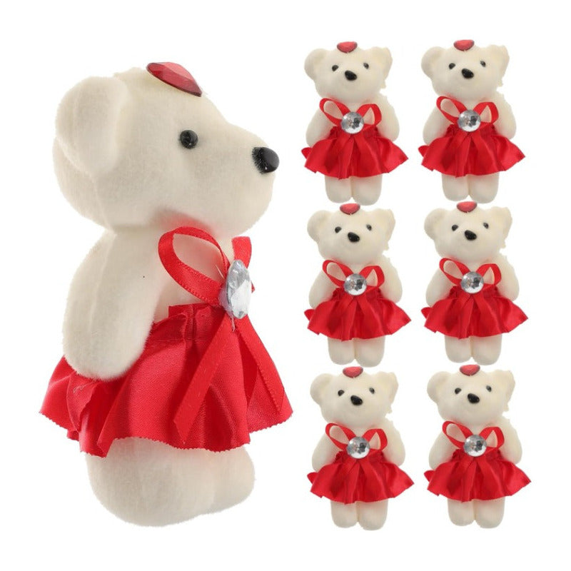 Pack De 10 Peluches Ositas Plumavit X10 Unidades Ecodeco