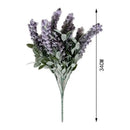 Flores Artificiales Lavanda Anticaida Lavanda 3d Artificial